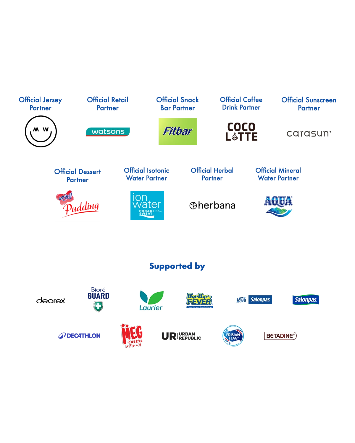 Sponsors